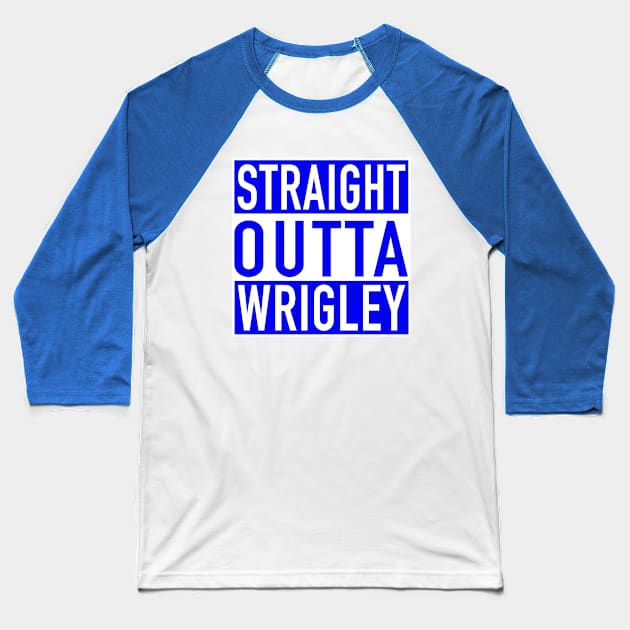 Straight Outta Wrigley Baseball T-Shirt by Vandalay Industries